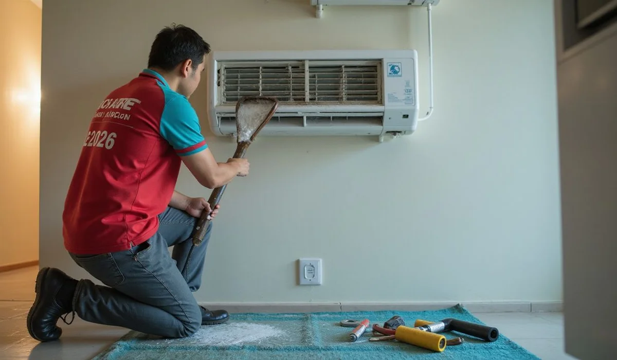 Aircon Chemical Wash and Overhaul in Singapore